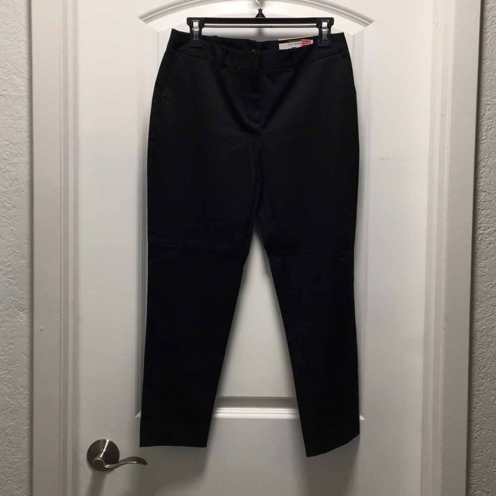 WORTHINGTON modern fit crop, size 4, black
