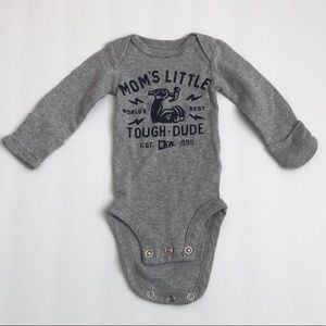 Baby B’gosh long sleeve onesie size newborn