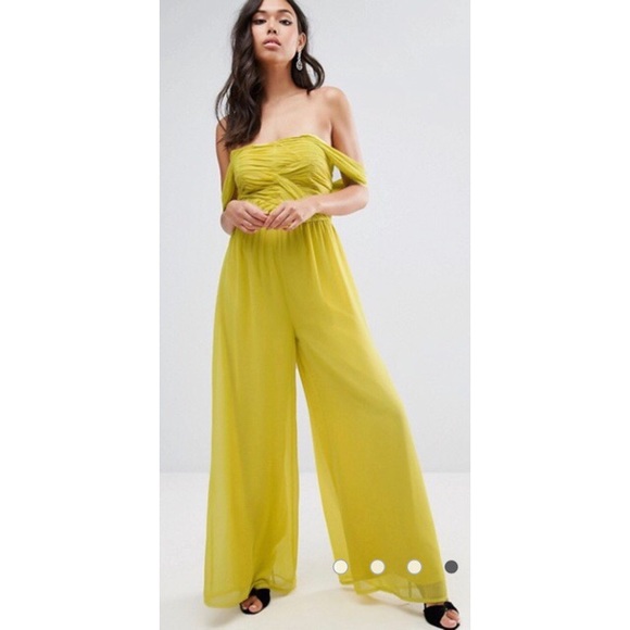 asos off shoulder jumpsuit