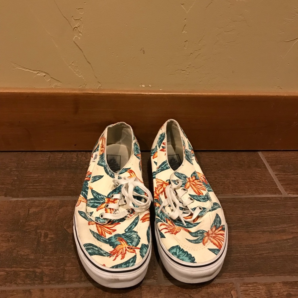 Barely used limited edition vans