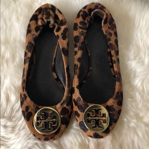Tory Burch Leopard Reva Flat