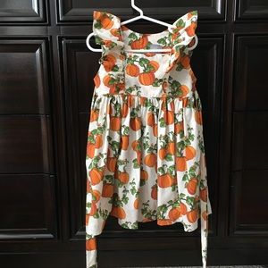 Eleanor Rose pumpkin patch dress