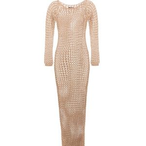 BALMAIN NUDE DRESS