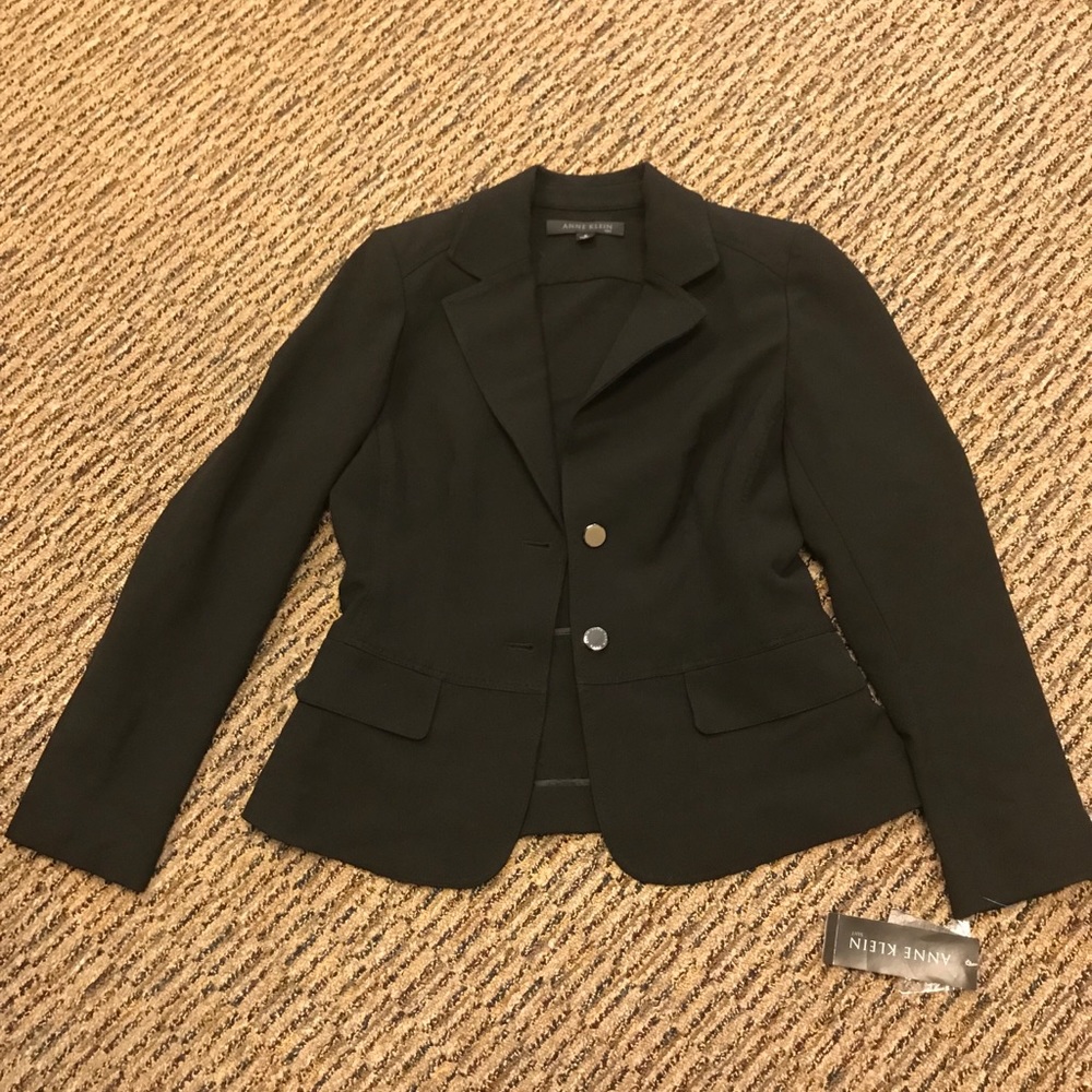 Brand new black Anne Klein suit blazer