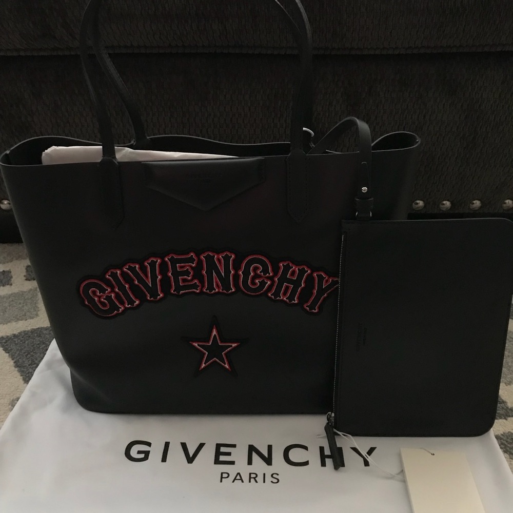 NEW Givenchy Gothic Patch Tote Bag