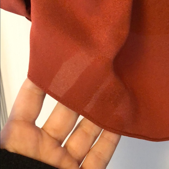 Gianni Bini rust blouse - Picture 5 of 5