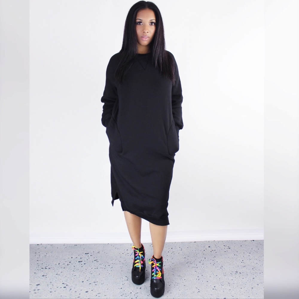Long Sweatshirt Dress