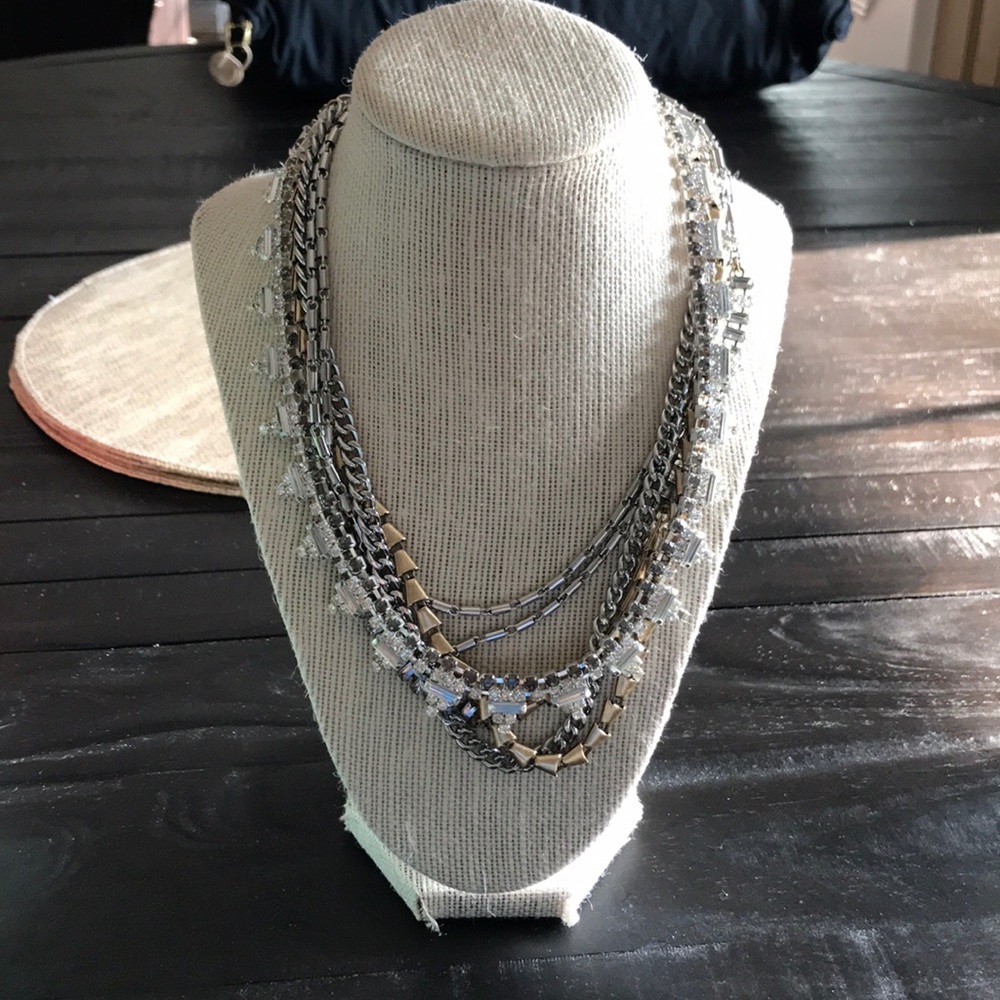 Stella & Dot mixed metal Sutton necklace