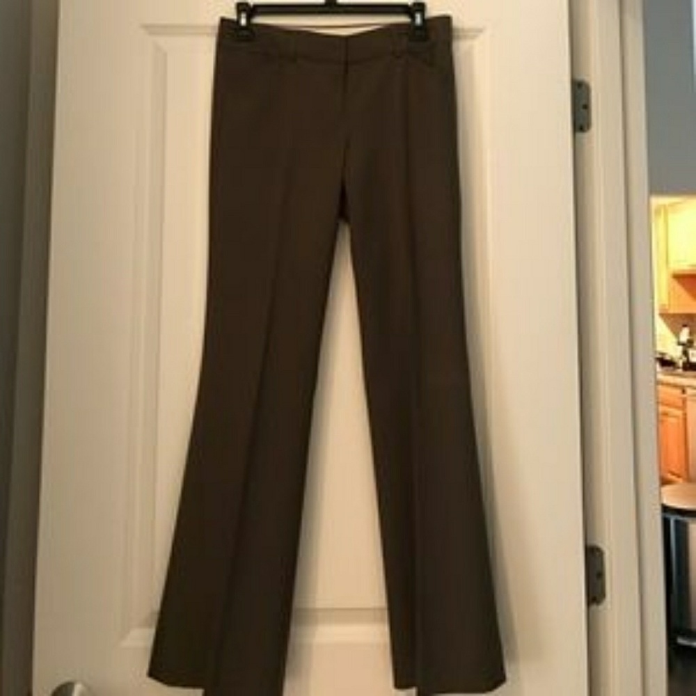 THEORY Dark Brown Women's Work Pants