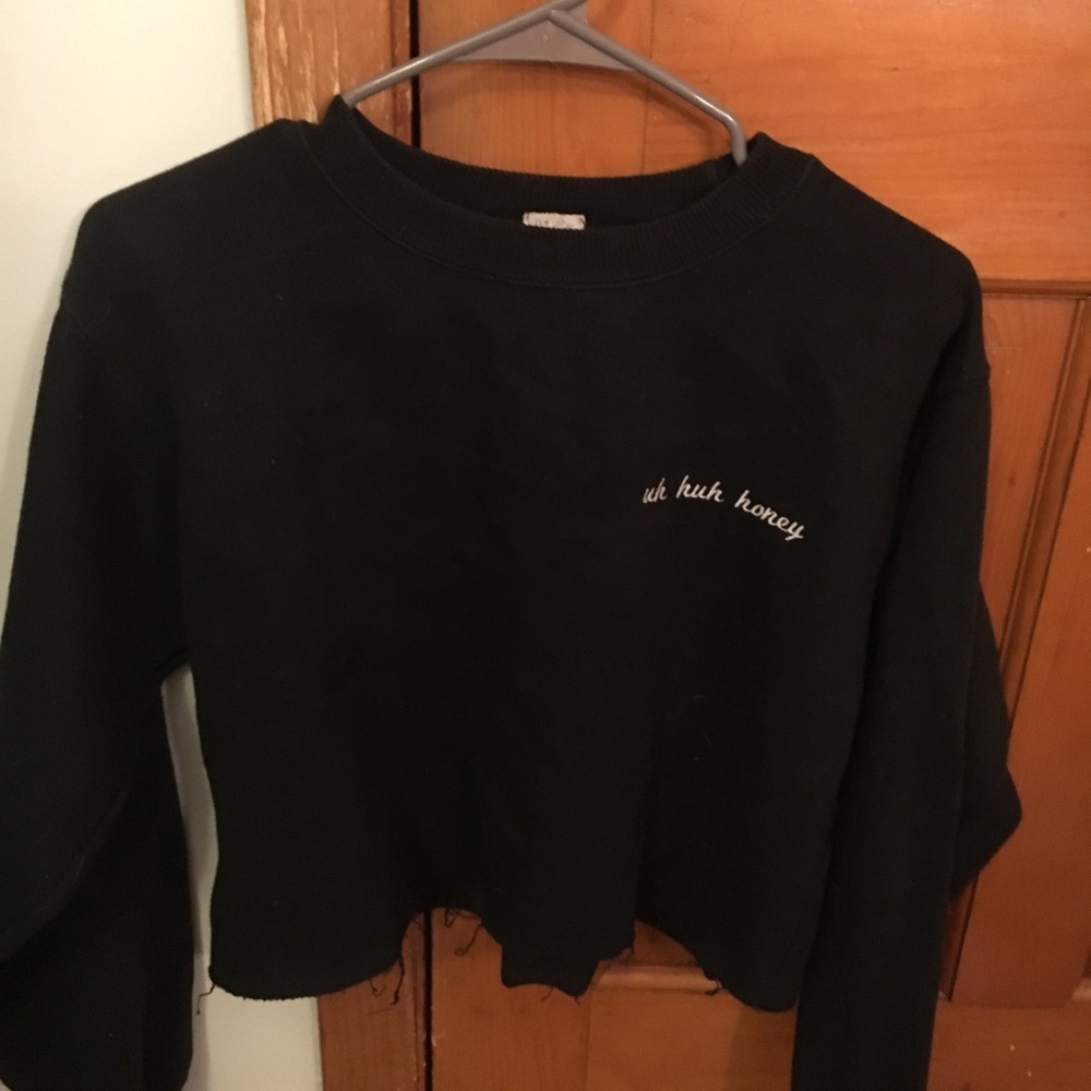 Brandy Melville cropped sweatshirt