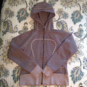 Lululemon Striped Scuba Hoodie