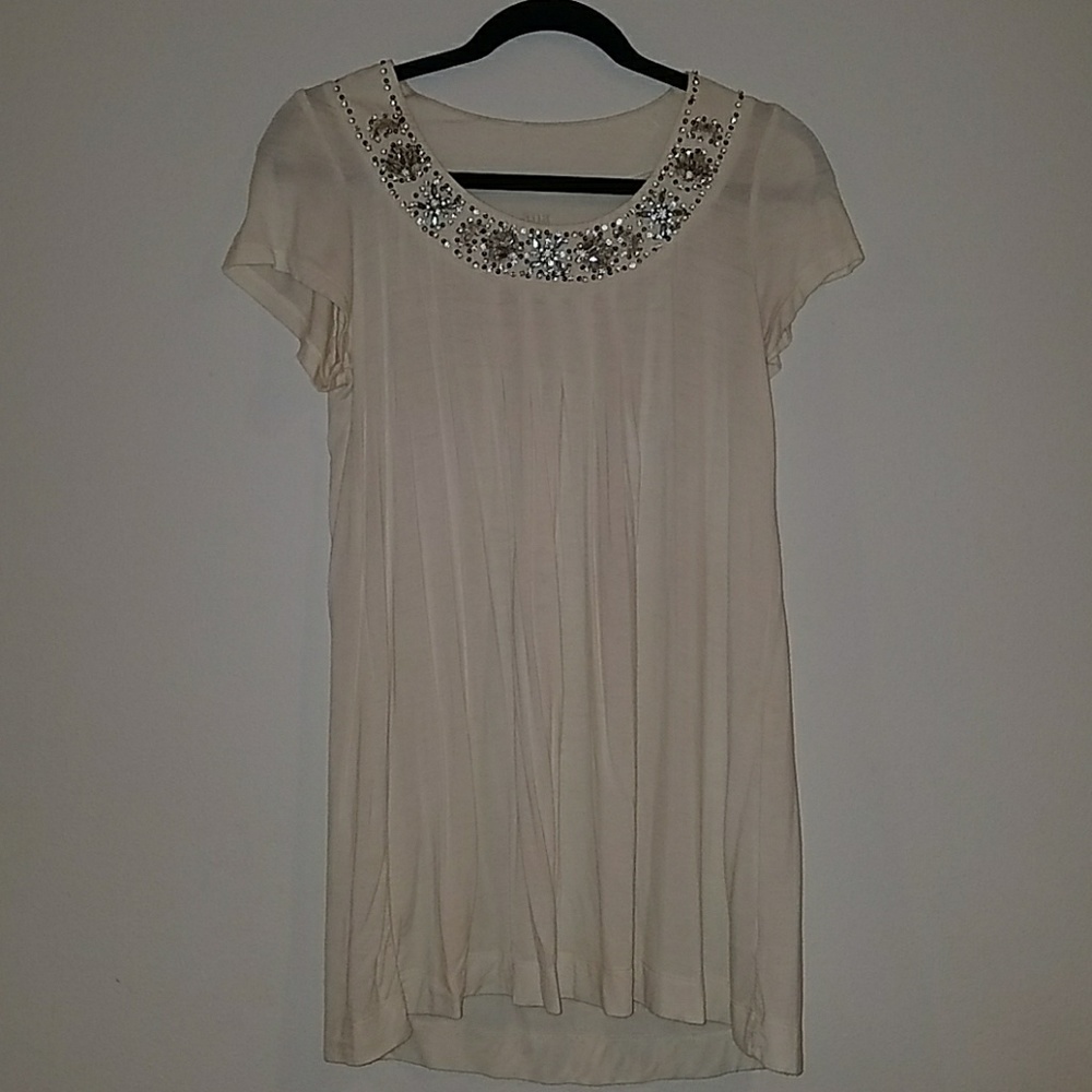 EUC Beaded Long Top