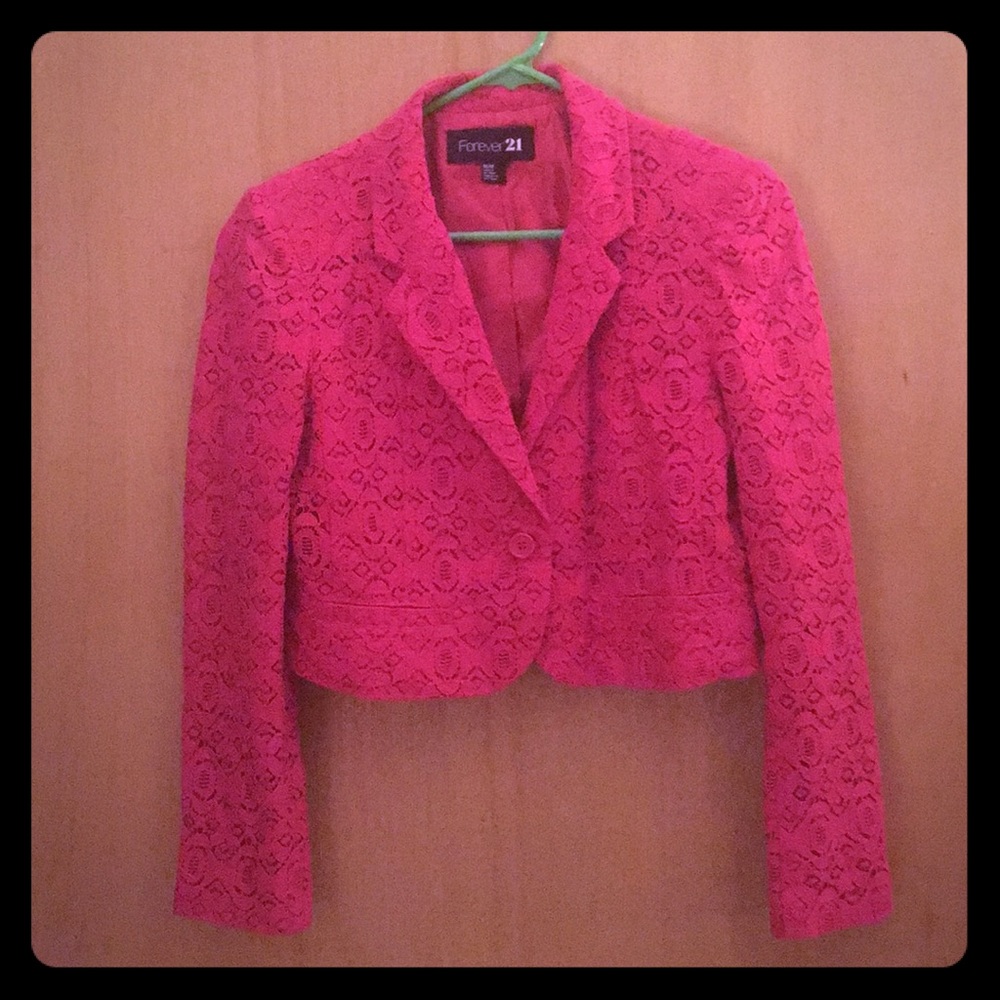 Cropped blazer