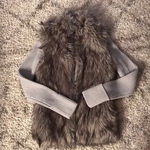 ✨NWT✨ Express fur sweater vest