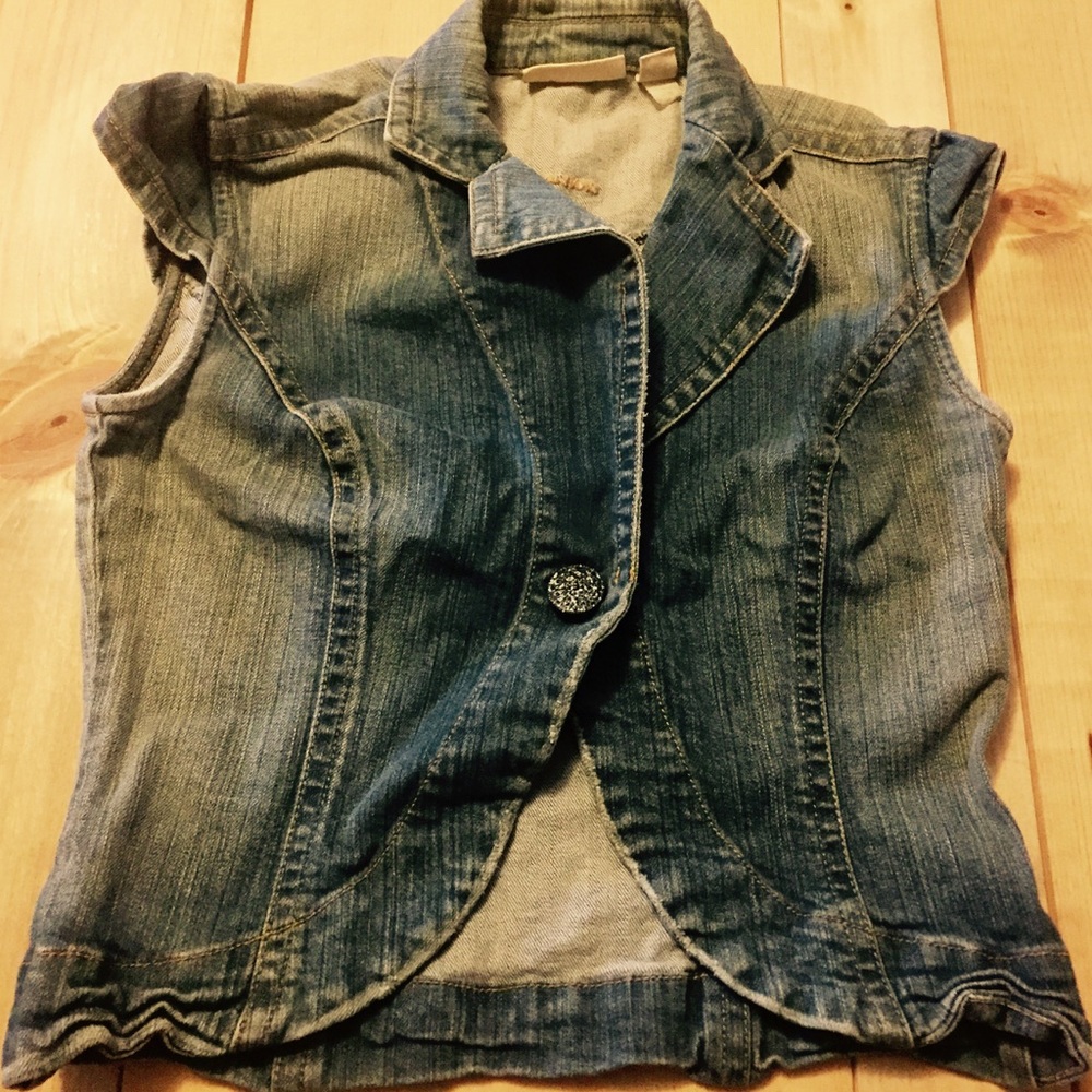 DKNY DENIM BLAZER