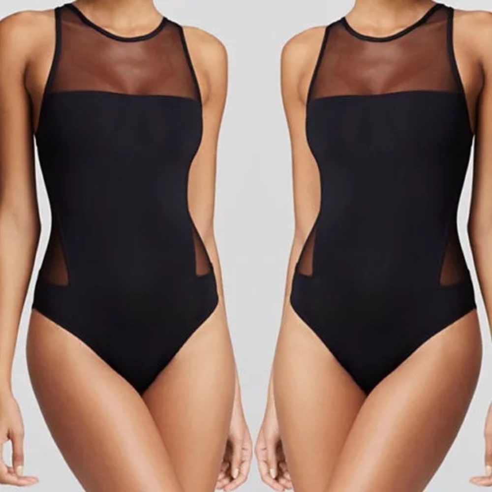 Black swimming suite one piece sw200 - Picture 2 of 3