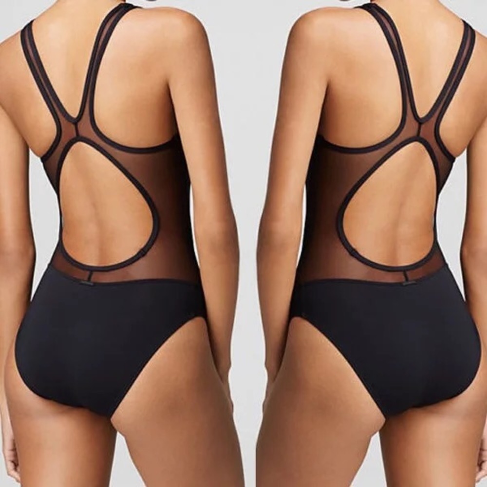 Black swimming suite one piece sw200 - Picture 3 of 3