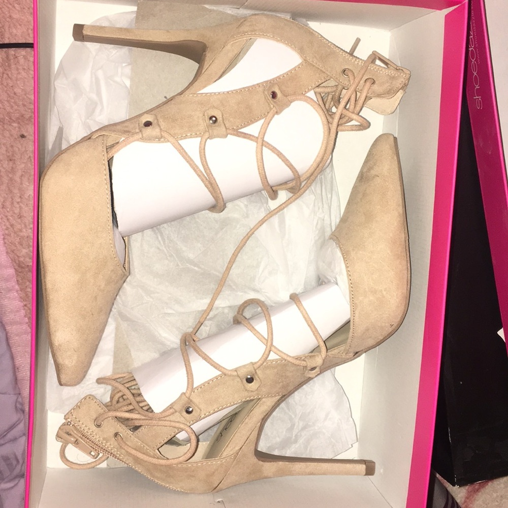 Lace Up Heels
