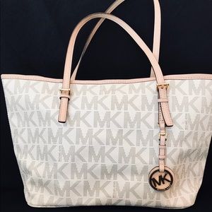 Michael Kors Jet Set Travel Small Logo Tote