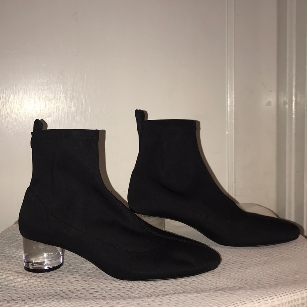 Zara Black Booties