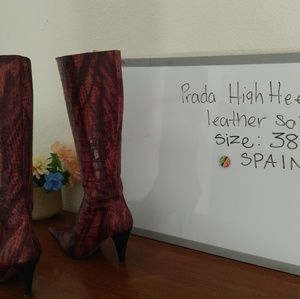 PRADA Thigh High Boots ( PRICE LOWERED )