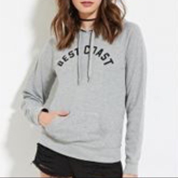 Forever 21 Best Coast Hoodie - Picture 1 of 3