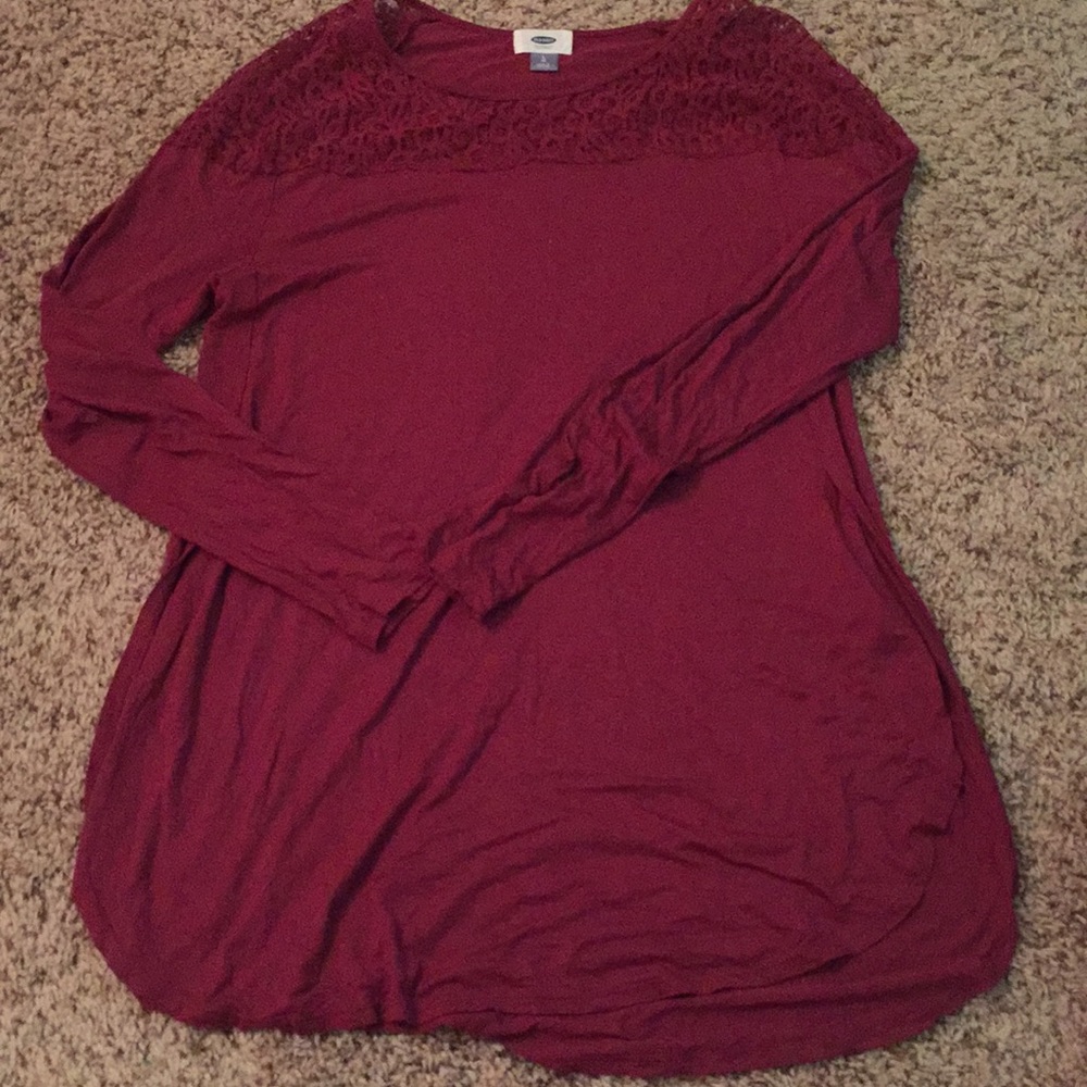 Maroon Top