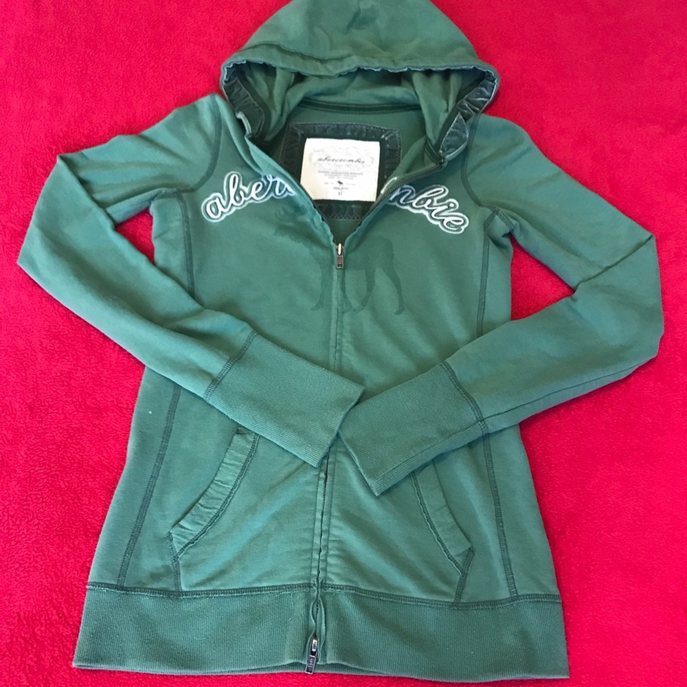 Abercrombie & Fitch Full Zip Hoodie - Picture 3 of 5