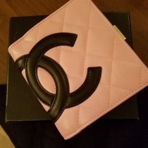 Authentic Chanel Logo Wallet