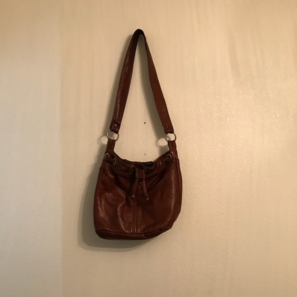 Victoria Leather Co Vintage Brown Handbag