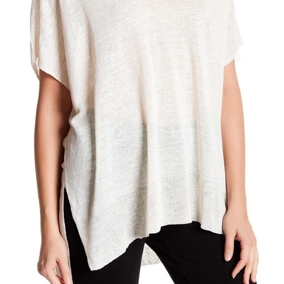 Vince camuto V neck slub sweater NEW - Picture 2 of 5