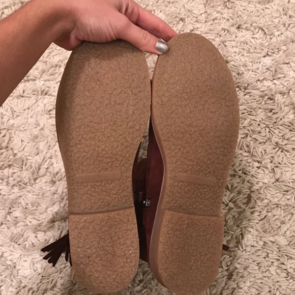 Zara maroon/brown boots never worn - Picture 4 of 4