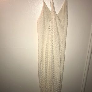 Guess White maxi dress