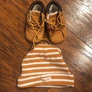 Timberland Shoe and Hat set