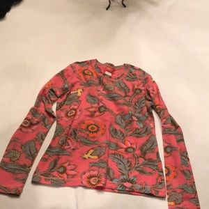 Super cute pink floral longsleeve