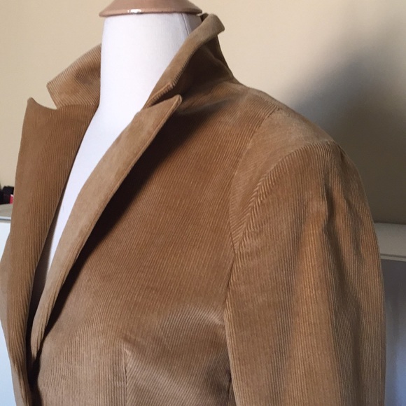 NEW Chaiken Corduroy Jacket/Blazer in Camel - Picture 5 of 8