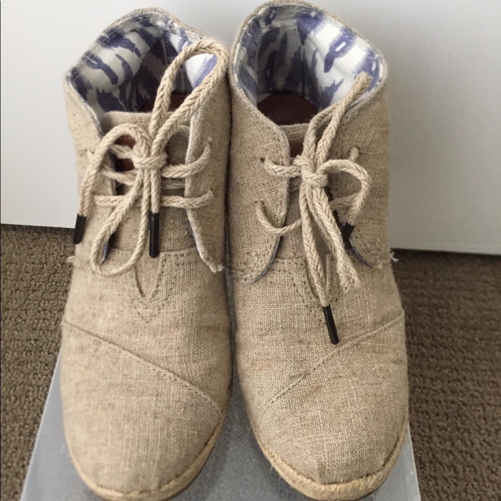 Tom’s wedges