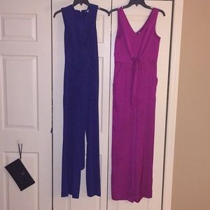 Holiday jumpsuits.