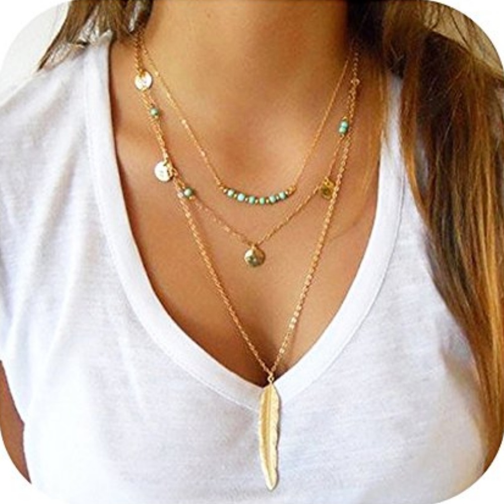 NWT! TRENDY CHIC NECKLACE! ❤️