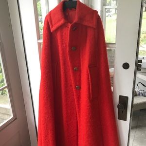Vintage wool cape