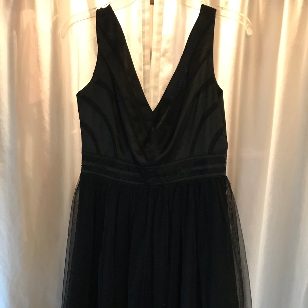 Black cocktail dress