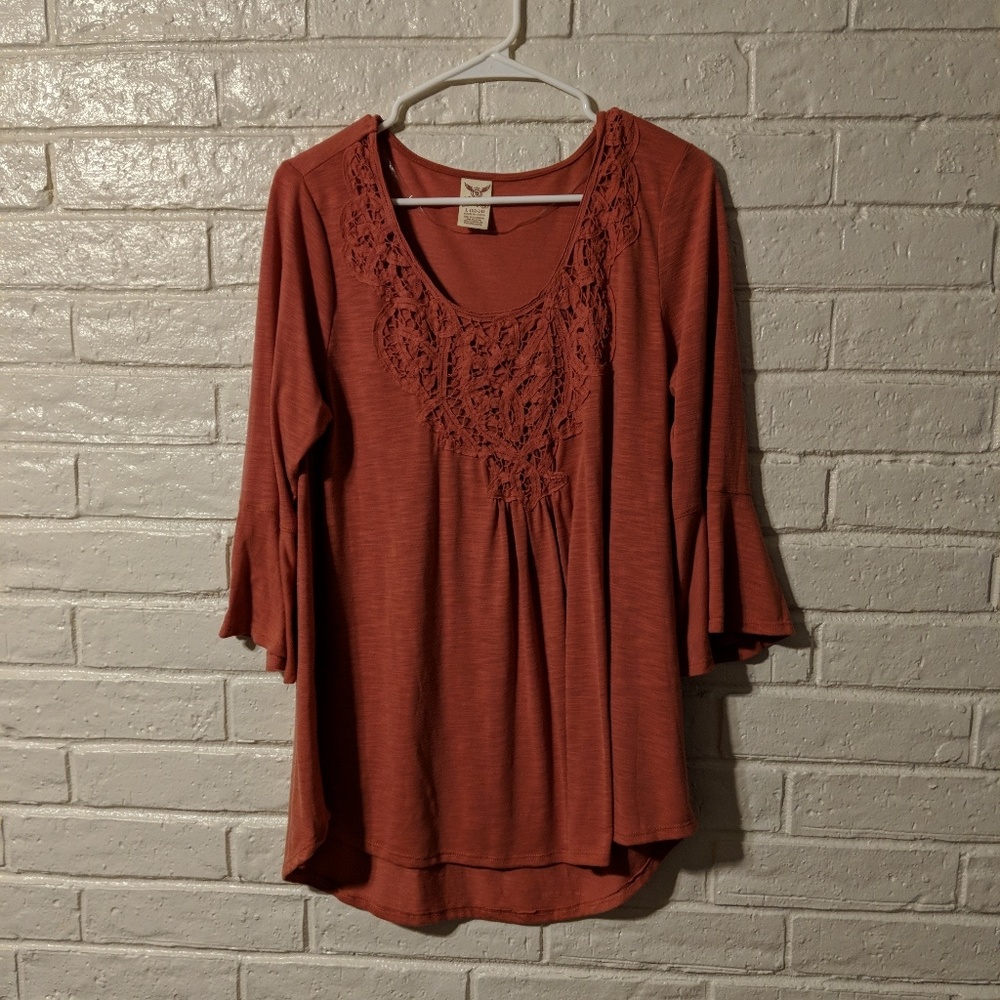 Faded Glory Flowy Shirt
