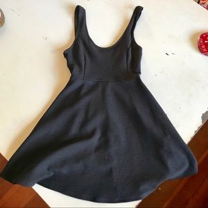 LUSH mini black dress size small.
