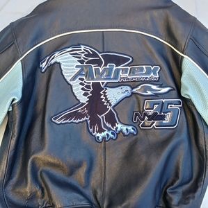 Avirex vintage authentic leather jacket