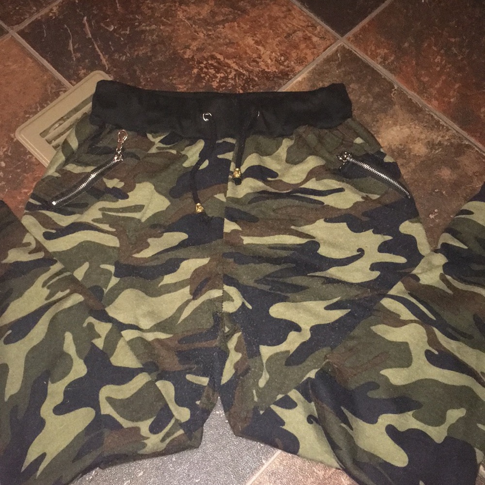 Camo joggers