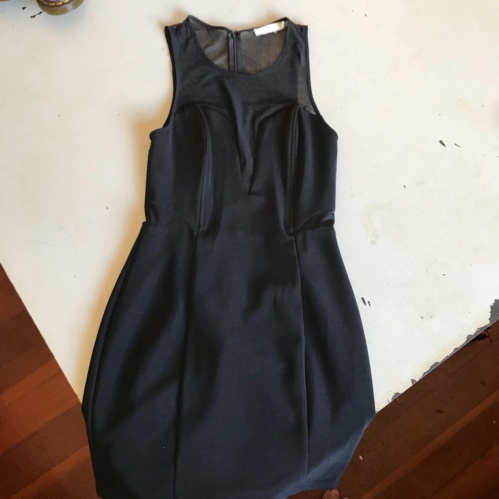 LUSH mini black dress size Medium