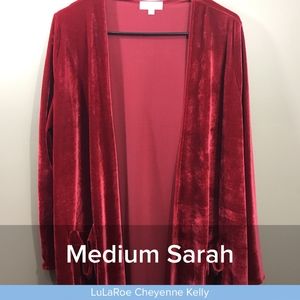 Red Velvet LuLaRoe Sarah