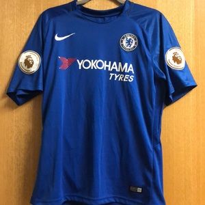 Hazard Chelsea 17/18 Home Jersey.