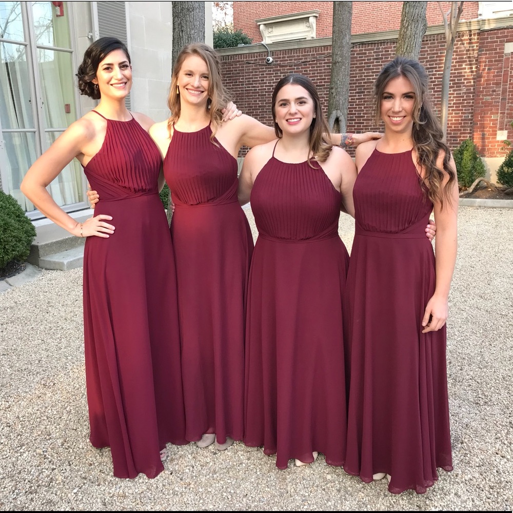 Azazie Cabernet Dress