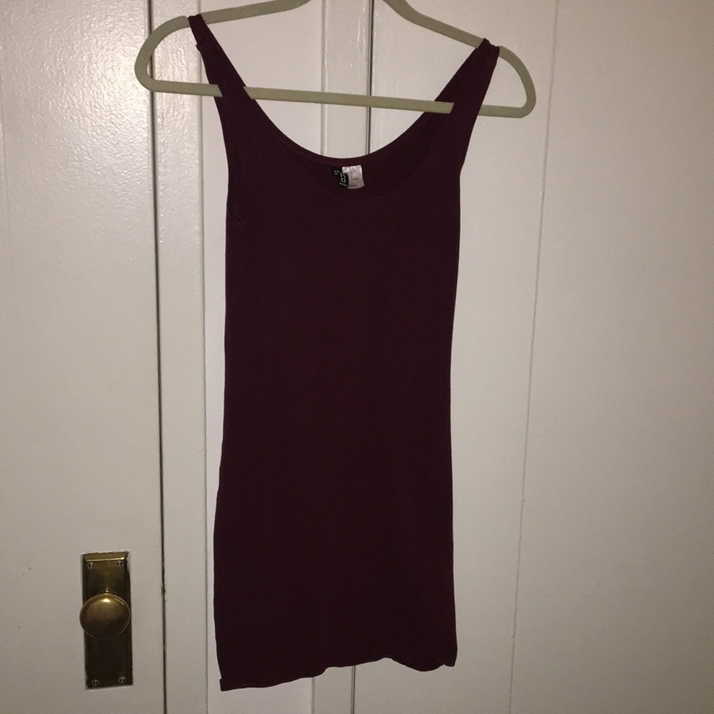 Maroon bodycon